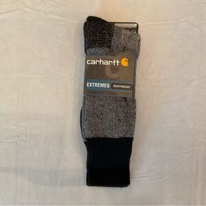 Carhartt Men’s Extremes Crew Socks — Black & Gray